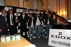 Second in Edox pole position