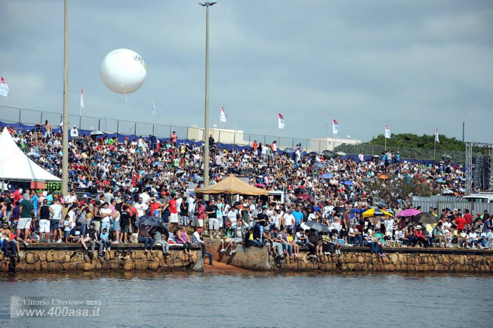 Huge crowds in Brazil